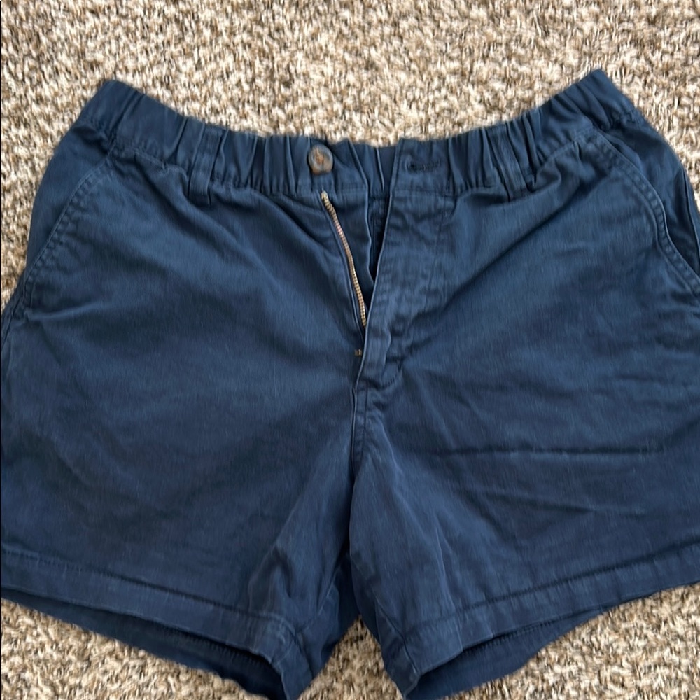 Bearbottom Navy Blue Casual Shorts